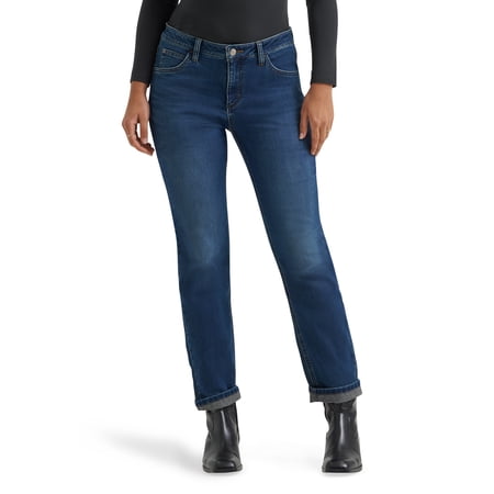 Lee® Women's Single Layer Warming Brushed Denim Jeans, Sizes 4-18
