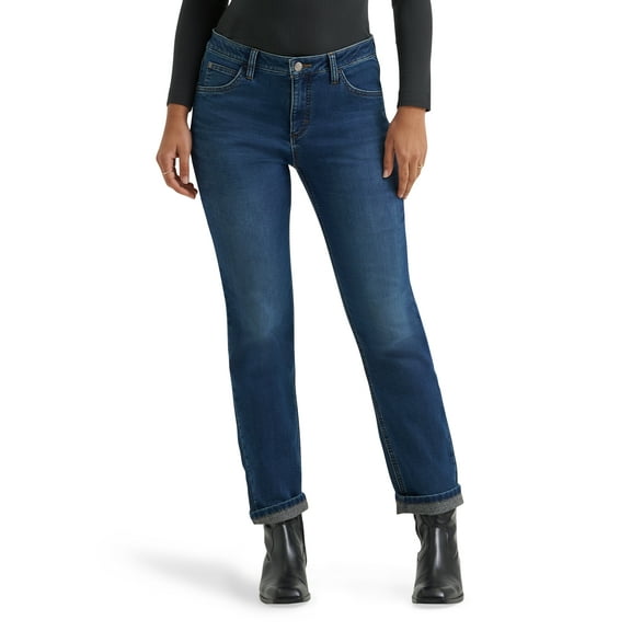Lee® Women's Single Layer Warming Brushed Denim Jeans, Sizes 4-18