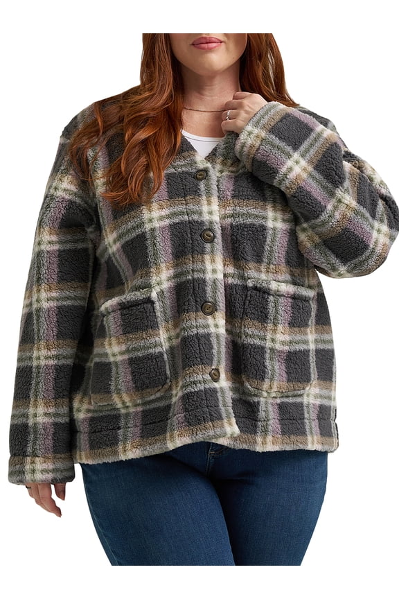 ® Women's Plus Grandpa Cardigan