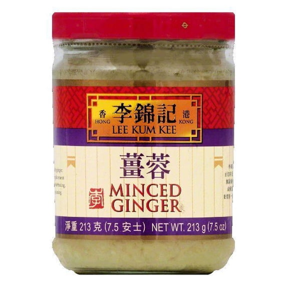 Lee Kum Kee Minced Ginger, 7.5 oz, Pack of 12