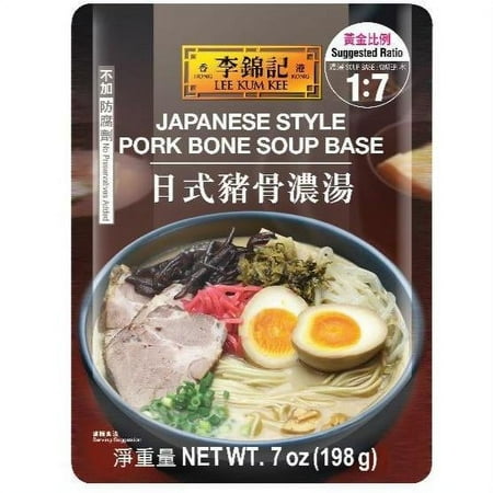 Lee Kum Kee Japanese Style Pork Bone Hot Pot Soup Base, 7 oz