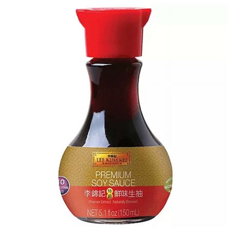 Lee Kum Kee Soy Sauce, Tabletop Dispenser for Easy Use - 5.1 oz (Pack of 6)