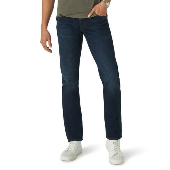 LEE Men's Slim Straight Jean, Evening, 36W x 30L