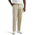 thumbnail image 1 of Lee Men's Total Freedom Stretch Relaxed Fit Flat Front Pant, Sand, 30W x 30L, 1 of 3