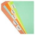 thumbnail image 1 of LEE Removable Hefty Index Tabs Write-on Tab(s) - 1" Tab Height x 1.50" Tab Width - Removable - White Plastic Tab(s) - 50 / Pack, 1 of 3