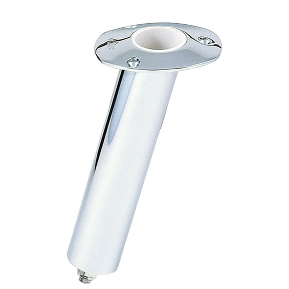 LEE'S 15 DEGREE SS FLUSH MOUNT SWIVEL BASE ROD HOLDER 2.25"
