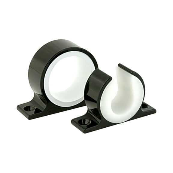 LEE'S SINGLE ROD RACK SET BRIGHT BLACK