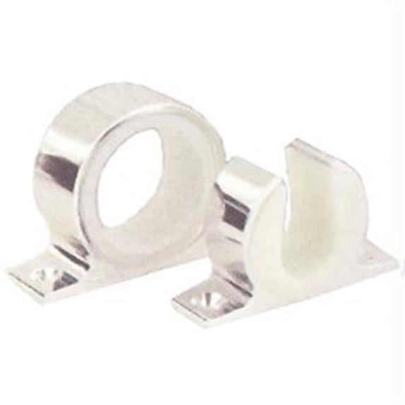 LEE S Single Rod Rack Set - Bright Silver Finish