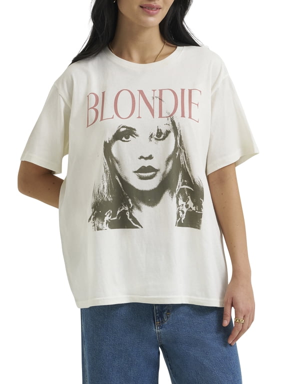 ® Women's Short Sleeve Blondie Graphic Band Tee