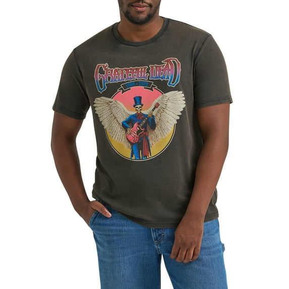 Lee® Men's Short Sleeve Grateful Dead Graphic Band Tee, Sizes S-3XL