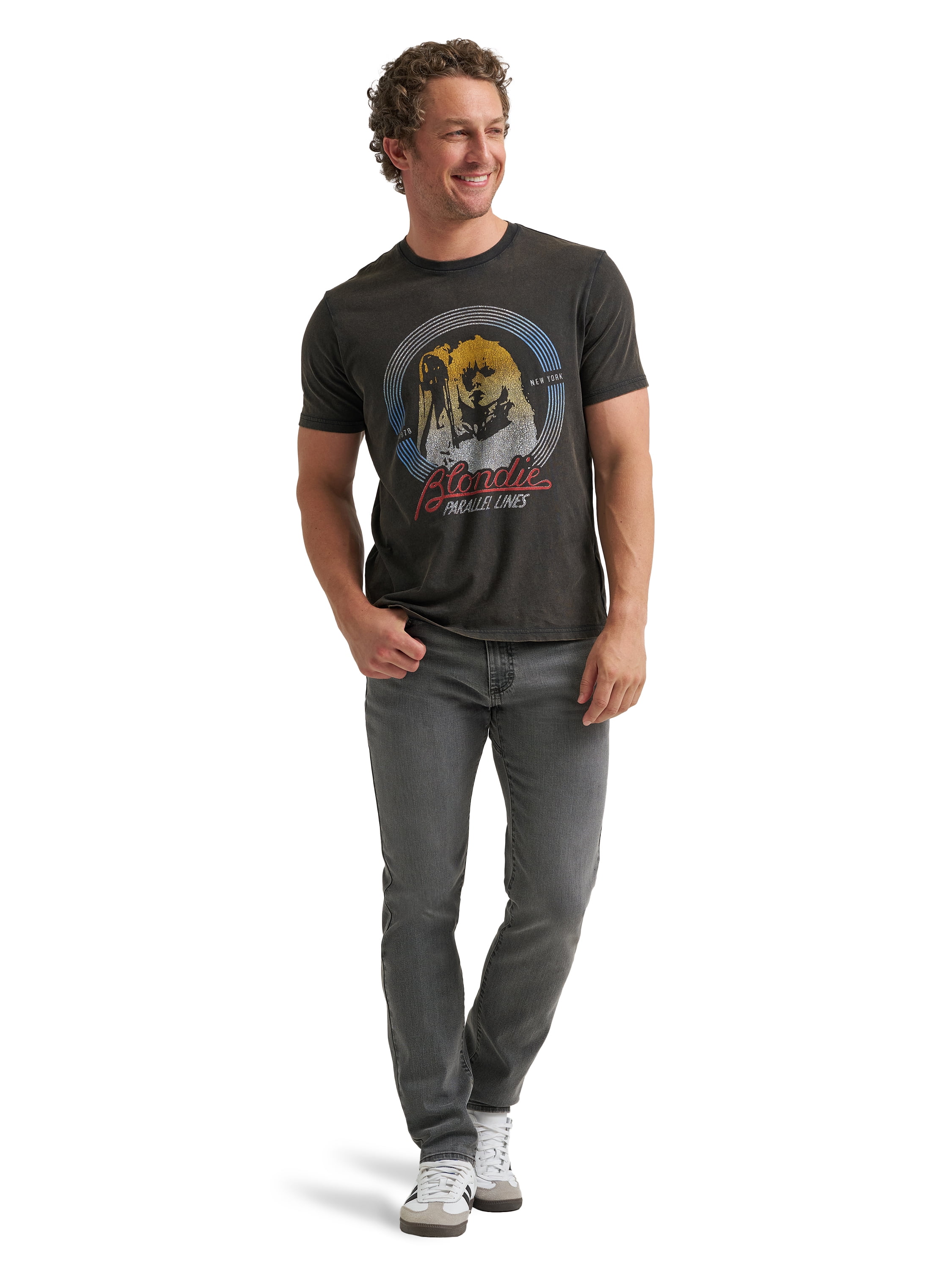 Lee® Men's Short Sleeve Blondie Short Graphic Band Tee, Sizes S-3XL