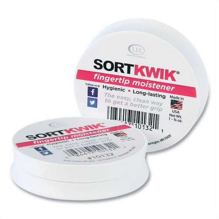 Sortkwik Fingertip Moisteners, 1.75 oz, Pink, 2/Pack Sortkwik Fingertip Moisteners, 1.75 oz, Pink, 2/Pack
