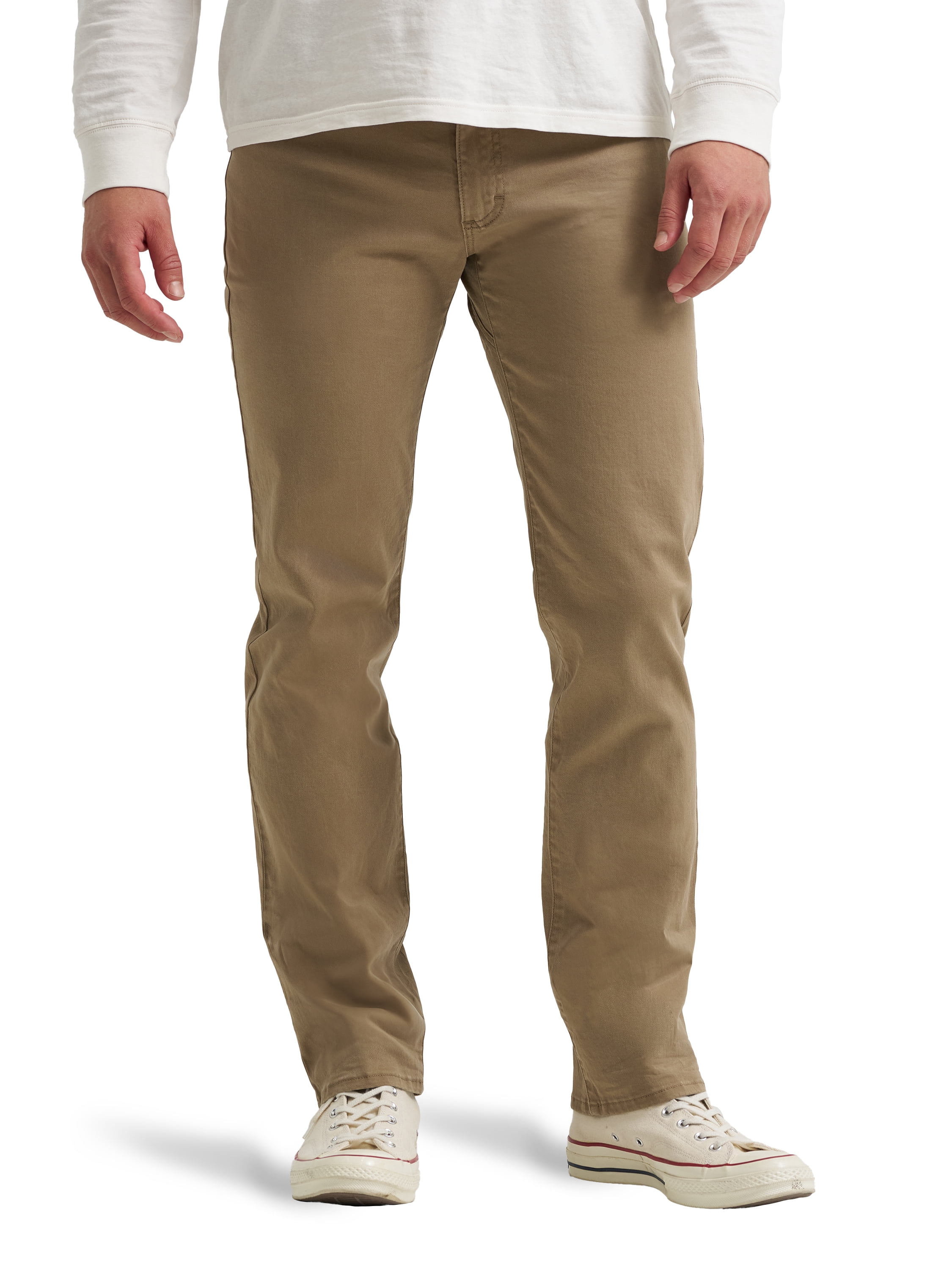 Lee Men's 5-Pocket Twill Pant - Walmart.com