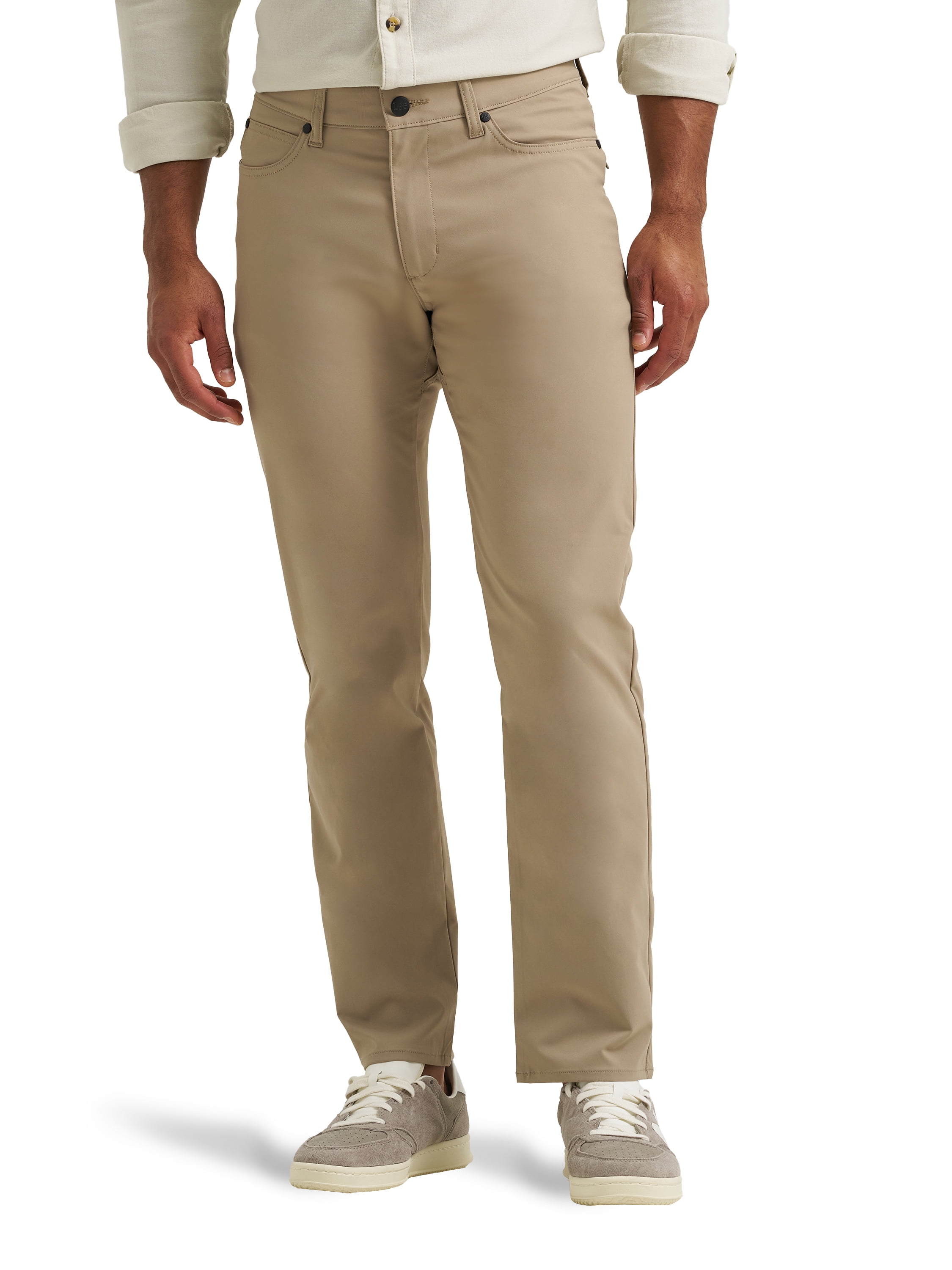 Lee® Men's Regular Fit Straight Leg Five Pocket Pant - Walmart.com
