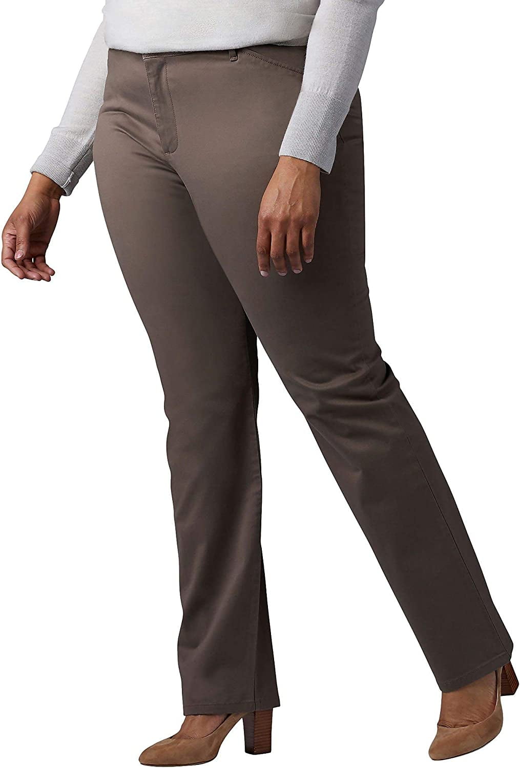 Womens Relaxed Fit Straight Leg Pant (All Day Pant) (Plus) in Imperial ...