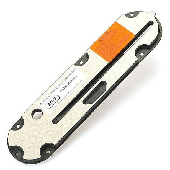 Leecraft Ridgid R4512 Table Saw Zero-Clearance Blade Insert