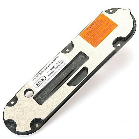 Leecraft Ridgid R4512 Table Saw Zero-Clearance Dado Insert