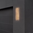 thumbnail image 1 of LEEKI - 24 Inches Modern Outdoor Light Fixture - Rectangular Exterior Light Fixture - 19W 3000K - IP65 Anti Rust - Gold, 1 of 8
