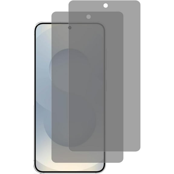 LEEKUANGSU [2 Pack] Tempered Glass Screen Protector Privacy Protective Protector Anti Spy Cover for Samsung Galaxy S25 Edge 2025