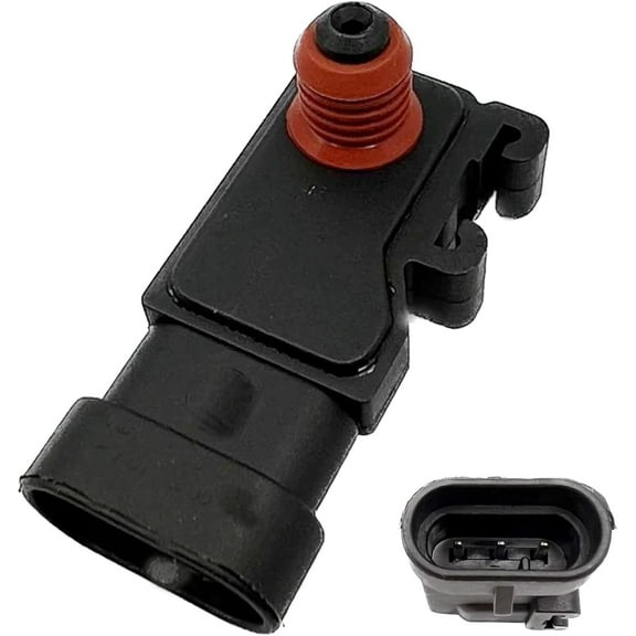 LEEKUANGSU Manifold Absolute Air Pressure Map Sensor Compatible with Cavalier Impala Colorado Camaro Rainier Sonoma CTS 9-7X 12575837 8126149700 8162124600