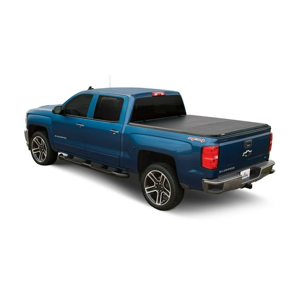 LEER 630320 Latitude 6.9 FT Bed Soft Tri-Fold Truck Bed Tonneau Cover Fits select: 2020 CHEVROLET SILVERADO, 2020 GMC SIERRA
