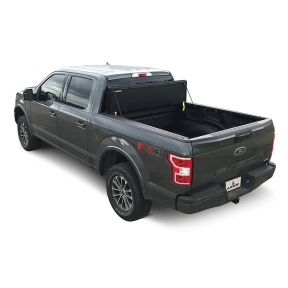 LEER 650105 HF650M 5.2 FT Bed Hard Quad-Folding, Low Profile Tonneau Cover Fits select: 2019 ,2021-2022 CHEVROLET COLORADO