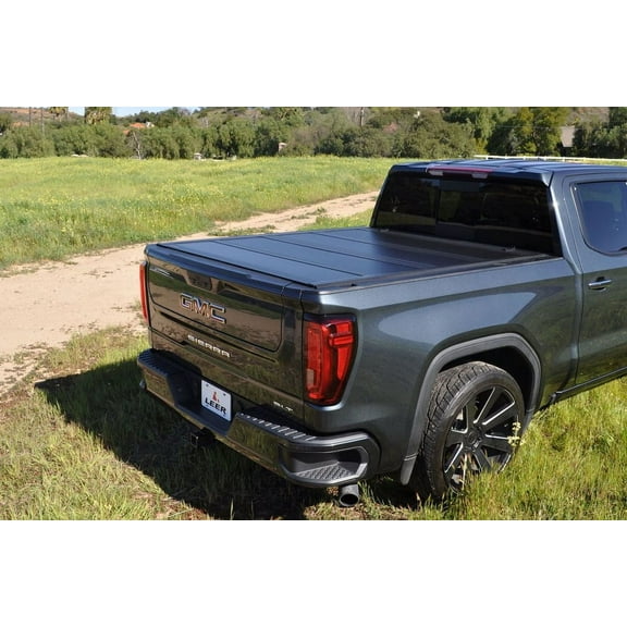 LEER HF650M Hard Quad-Folding Tonneau Cover Fits select: 2016 ,2018-2022 CHEVROLET COLORADO