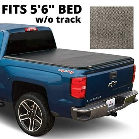 LEER Latitude | Easy Install, Soft Tri-Fold Truck Bed Tonneau Cover (w/o Track) - Does Not Fit Trail Edition