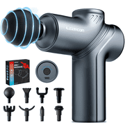 LEERCON Deep Tissue Muscle Relief Massage Gun with 8 Heads
