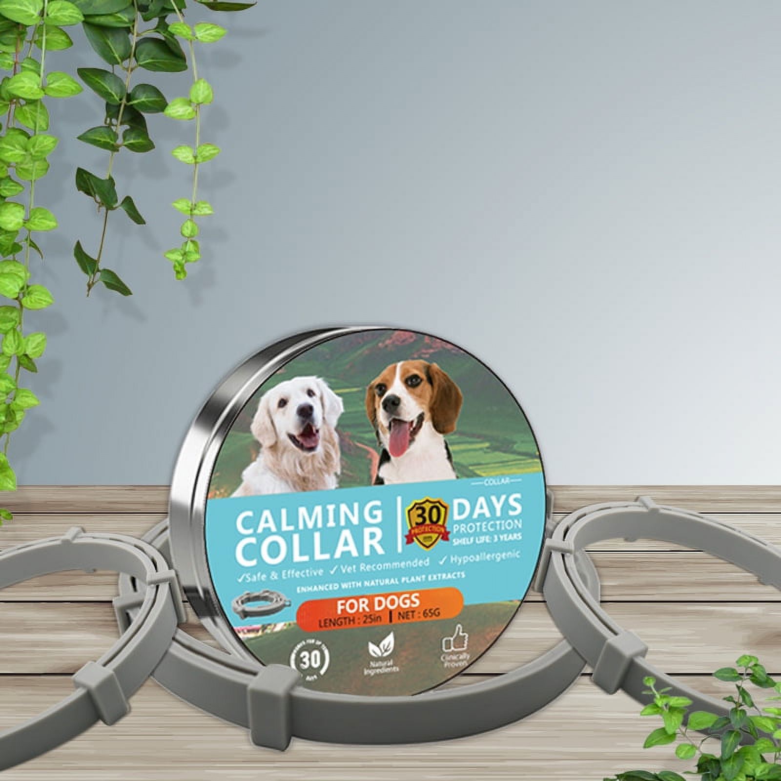 LEERUI Calming Collar for Dogs, Anxiety & Fear Relief Pheromones Collar