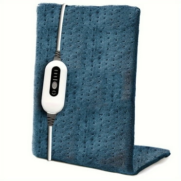 LEEYNEER 12x24 Inches Extra Large Electric Heating Pad For Back  Neck  Shoulder  Abdomen  And Leg Muscle Comfort - 4 Heat Levels  2-Hour Auto-Off  Moist/Dry Heat  Machine Washable