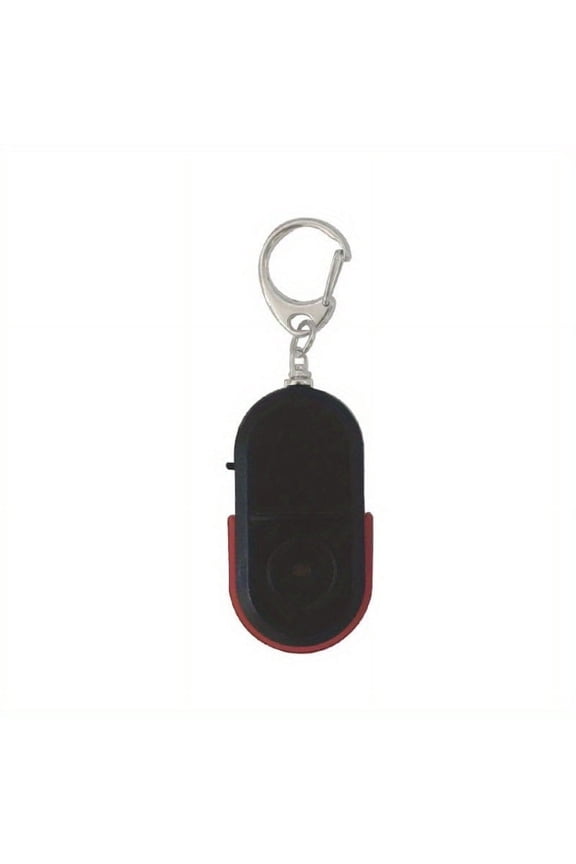 1pc Key Finder with LED Light and Panic Whistle Sound - Non-Rechargeable Battery Included  Handy Locator Keychain with Advanced Alarm System - Portable Anti-Lost Key Finder Acces