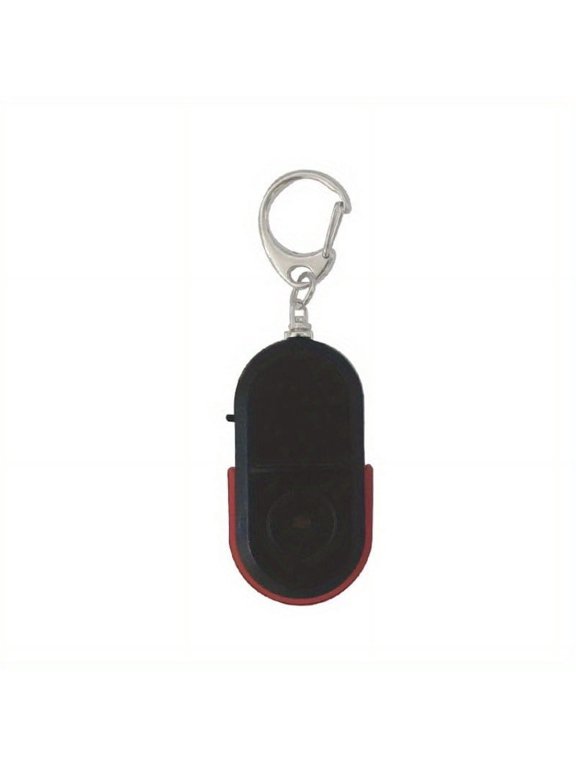 1pc Key Finder with LED Light and Panic Whistle Sound - Non-Rechargeable Battery Included Handy Locator Keychain with Advanced Alarm System - Portable Anti-Lost Key Finder Acces