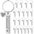 thumbnail image 1 of LEEYNEER 20 Pcs Thank You Gifts Keychains  Appreciation Stainless Steel Keychains for Women Men Employee  May You Be Proud of the Work You Do Keychains for Employee Coworker Teacher, 1 of 7