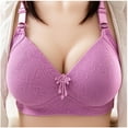 thumbnail image 1 of LEEYNEER Bras for Women  Women‘S Plus Size Bra No Steel Ring Push Up Underwear Vest-Style Sleep Bra, 1 of 5