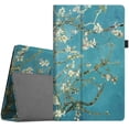 thumbnail image 1 of LEEYNEER Case for Fire HD 10 Tablet (Compatible with 7th and 9th Generations  2017 and 2019 Releases) - Premium PU Leather Slim Fit Stand Cover with Auto Wake/Sleep  Blossom, 1 of 8