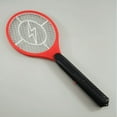 thumbnail image 1 of LEEYNEER Electric Fly & Mosquito Swatter Racket - Outdoor/Indoor Killer for Flies  Battery-Operated Tennis Killing Zap  3000 Volts Electronic Catcher, 1 of 5