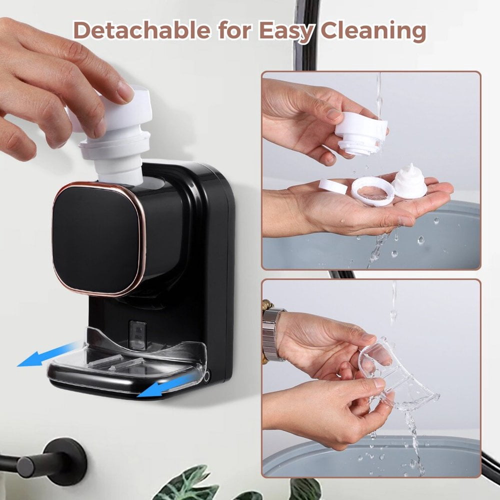 Toothpaste Sensor LEEYNEER Electric Sensor Automatic Toothpaste Squeezer Wall Mount ...