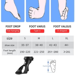 LEEYNEER Foot Varus Orthosis And Ankle Correction Support With Inflatable