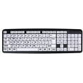 LEEYNEER Large Print Keyboard Wired Large Letter Key Keyboard Usb ...