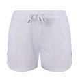 thumbnail image 1 of LEEYNEER Men‘s Athletic Shorts  Sports Gym Running Short Pants  Men Solid Casual Breathable Sweats Running Breathable Fitness Shorts  Cargo Casual Hiking Shorts White M, 1 of 3