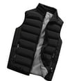 thumbnail image 1 of LEEYNEER Men‘s Lightweight Puffer Vest Winter Warm Slim Fit Down Vest Packable Outdoor Running Hiking Travel Sleeveless Jacket with Pockets, 1 of 5
