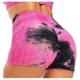 thumbnail image 1 of LEEYNEER Plus Size Shorts  Womens Athletic Shorts  Women Buttocks High Waist Printing Bandage Sweats Yoga Shorts  Comfy Beach Shorts  Yoga Pants  Cycling Sport Shorts White XL, 1 of 3