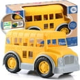 thumbnail image 1 of LEEYNEER Truck Toy School Bus for Toddlers 1-3 Years Old   BPA/Phthalate/PVC, 1 of 6