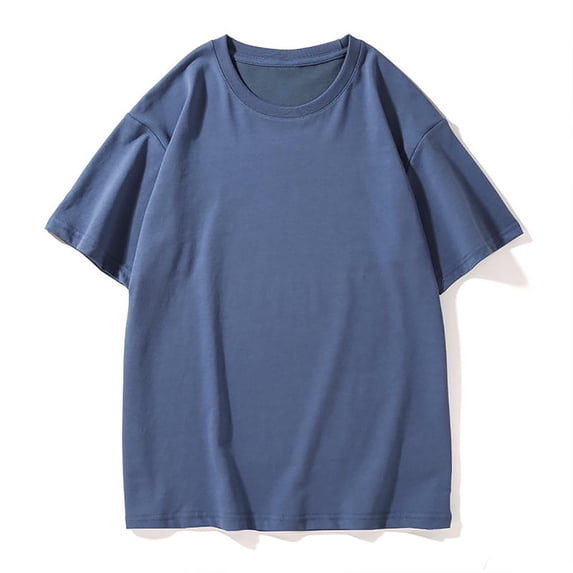 LEEYNEER Women‘s Short Sleeve Tops Crewneck Activewear T-Shirt Ice Ionic Lining Solid Color Loose Casual Summer Tees Shirts Basic Tunic Tshirt Fit Soft Recommend Weight 110 to 121lb