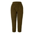 thumbnail image 1 of LEEYNEER Womens Plush Pants Casual Winter Warm Soft Cozy Fuzzy Fleece Homewear Pants Loose Fashion Solid Color Jogger Sweatpants, 1 of 5