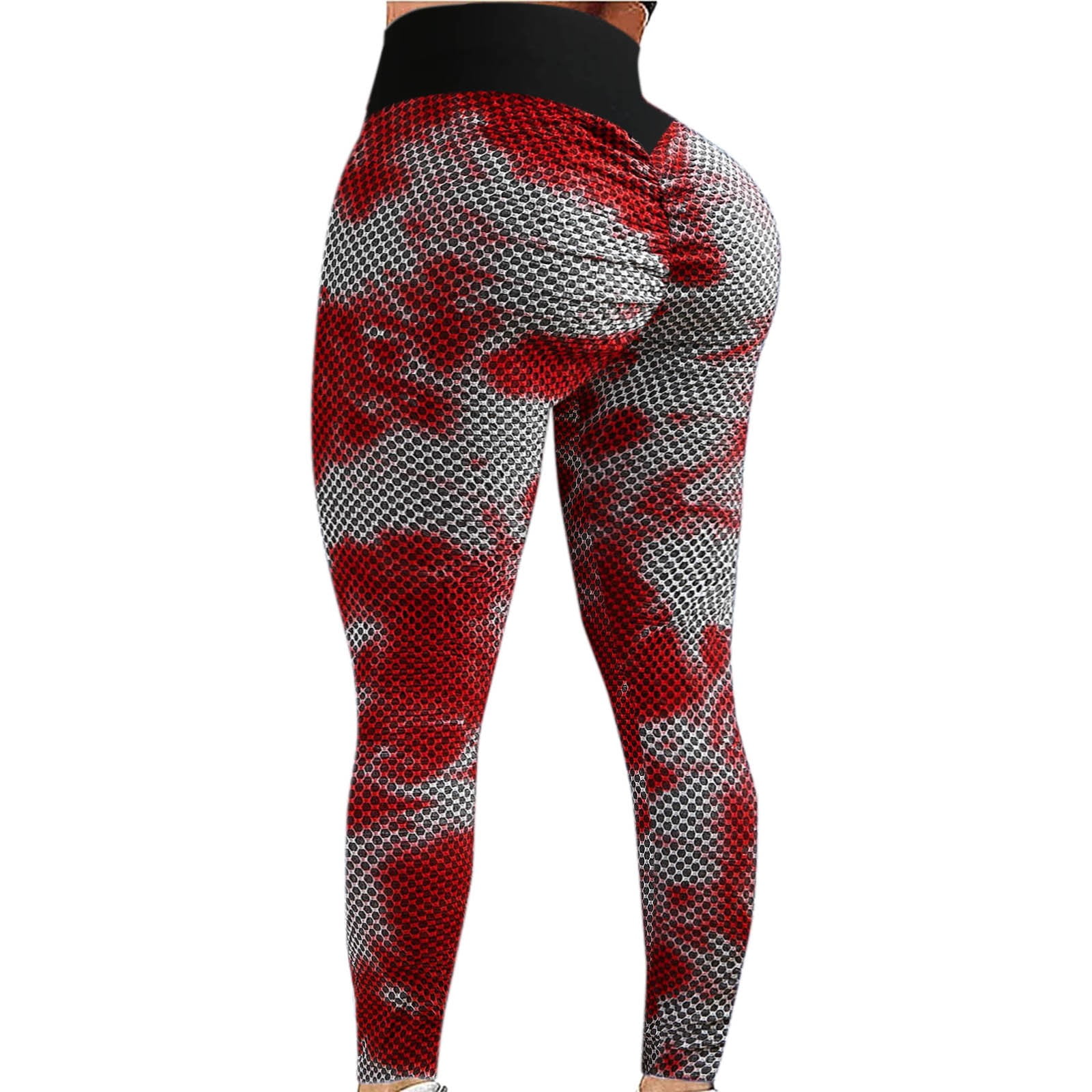 LEEy-World Workout Leggings for Women Seamless Scrunch Lifting Leggings  High Waisted Yoga Pants for Women, Workout Tight Multicolor,XL 