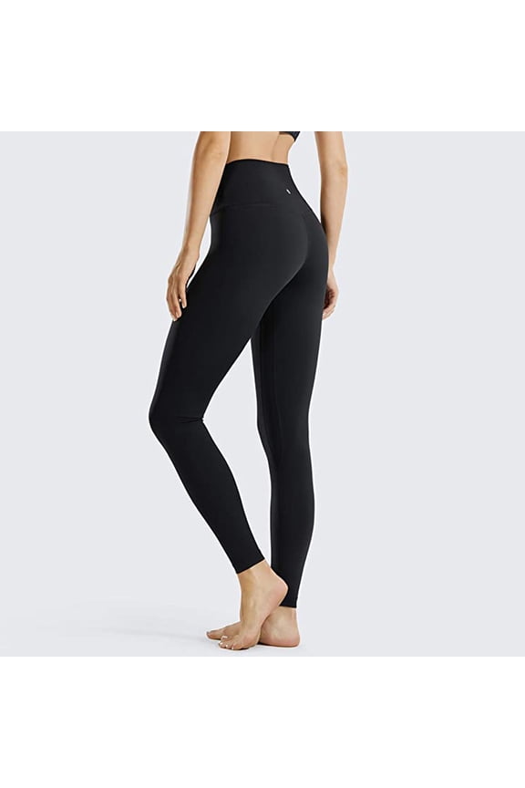 High Waisted Leggings for Women High Waist Yoga Pants, Pocket Yoga Pants Tummy Control Workout Running 4 Way Stretch Yoga Leggings Black,M