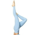 thumbnail image 1 of LEEy-World High Waisted Leggings for Women High Waisted Workout Leggings for Women, Buttery Soft 7/8 Length Yoga Pants with Hidden Pocket Blue,M, 1 of 5
