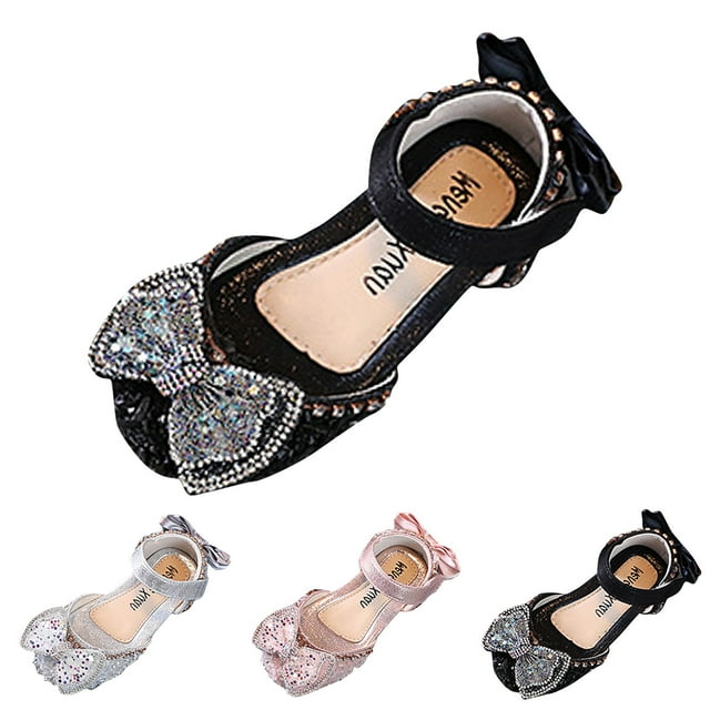 LEEy-World Kids Sandals Toddler Kids Solid Color Girls First Walking Leisure Shoes Open Toe Leisure Shoes Sandals
